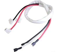 Minhe - Lot de 2 connecteurs de protection pour compresseur d'air conditionné, fil de cuivre pur de 44 cm avec conception ignifuge, pour MIDEA pour modèles HAIER de 1 à 5 HP/, lot de 2 (2-3HP)