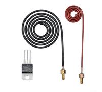 Minhe Lot de 3 bobines de générateur d'impulsions avec transistor pour émetteur d'impulsions électromagnétiques, bobines en cuivre et noir haute sensibilité pour projets électroniques de bricolage