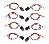 Minhe Lot de 4 paires de capteurs infrarouges avec interrupteur photoélectrique LED de 3 mm pour détection d'objets dans l'automatisation, la sécurité, le contrôle d'accès, l'électronique de bricolage