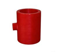 Minhe Masseur de pomme de douche pour homme avec filetage NPT standard de 1,27 cm pour une large compatibilité avec les tuyaux et un ajustement sûr (A-Rouge)