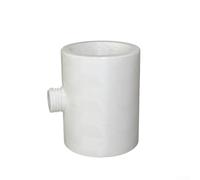 Minhe Masseur de pomme de douche pour homme avec filetage NPT standard de 1,27 cm pour une large compatibilité avec les tuyaux et un ajustement sûr (A-Blanc)