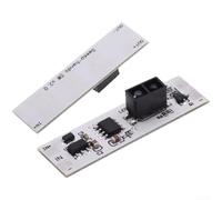 Minhe Module de commutation à capteur infrarouge pour éclairage d'armoire LED, 5 V/12 V/24 V CC, contrôle sans contact, plage de détection de 30 à 80 mm (B)
