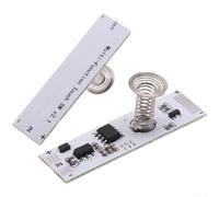 Minhe Module de commutation à capteur infrarouge pour éclairage d'armoire LED, 5 V/12 V/24 V CC, contrôle sans contact, plage de détection de 30 à 80 mm (A)