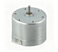 Minhe Moteur de cabestan audio DC 6 V | EG-530AD-6F 2400 tr/min Moteur à broche rotative dans le sens des aiguilles d'une montre | Arbre en métal 34 x 25 mm pour magnétoscope, lecteur CD, réparation