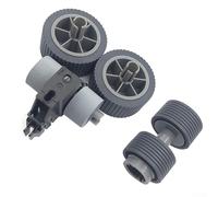 Minhe PA03740-K010 & PA03740-K011 Kit de rouleaux de frein pour scanners Fujitsu fi-7600 fi-7700 fi-7700S avec ramassage et rouleaux de frein, construction ABS résistante à l'usure, performance de