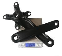 Minhe Paire de bras de manivelle pour VTT 170 mm avec plateau de montage 104BCD pour plateau simple, double ou triple (34T)