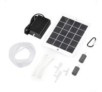 Minhe Pompe à oxygène 3 W 5 V pour aération d'aquarium avec deux pierres d'air et sortie USB pour un fonctionnement portable et respectueux de l'environnement
