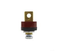 Minhe Prise de connecteur rapide pour équipement de soudage compatible avec DKJ10-25 à DKJ70-95, plaque avant arrière européenne à plaque unique, contacts en laiton, connecteur industriel rouge (DKJ35