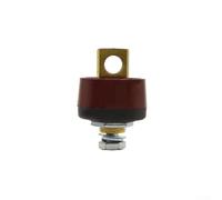 Minhe Prise de connecteur rapide pour équipement de soudage compatible avec DKJ10-25 à DKJ70-95, plaque avant arrière européenne à plaque unique, contacts en laiton, connecteur industriel rouge (DKJ50