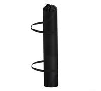 Minhe Sac de rangement imperméable en tissu Oxford 420D, sac de transport portable avec cordon de serrage pour tapis et literie, essentiel de déménagement noir, 52 x 240 cm (52 x 240 cm)