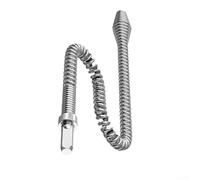 Minhe Serpent de vidange en acier à ressort de 150 cm avec coupleur de forage pour un transfert de couple fort dans les tâches de retrait des bouchons