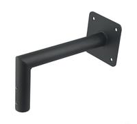 Minhe Support de girouette en acier robuste | Matériel de montage de toit résistant à la rouille avec tuyau en L | Convient aux ailettes standard jusqu'à 1,9 cm de tige