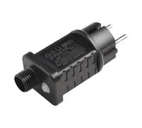Minhe Transformateur d'alimentation LED 31 V 9 W pour guirlande lumineuse basse tension avec 8 modes de contrôle de minuterie IP44 pour applications d'éclairage intérieur et extérieur