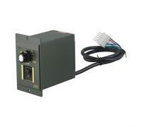 Minhe US52 AC220V Contrôleur de vitesse de moteur 400 W Précision réglable pour 50 Hz 60 Hz Métal Plastique Petite taille 90-1400 tr/min pour emballage Impression alimentaire Électronique Sorties de