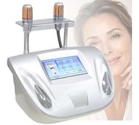 MINHUIJIHUI Appareil de Beauté Raffermissant pour Le Visage, Système Dsculpture Radar IntéGréE, avec 2 PoignéEs, Efficace pour L’AttéNuation des Rides et Remodelage Cutané, Usage Salon et Domestique