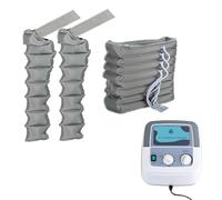 MINHUIJIHUI Bottes De PressothéRapie 8 CavitéS,Corps Complet Appareil Drainage Lymphatique,Possibilité De Minutage Bottes Masseur De Jambes à Compression d'air Botte,Anti Jambes Lourdes