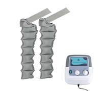 MINHUIJIHUI Bottes De PressothéRapie 8 CavitéS,Corps Complet Appareil Drainage Lymphatique,Possibilité De Minutage Bottes Masseur De Jambes à Compression d'air Botte,Anti Jambes Lourdes