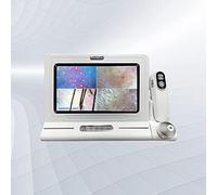 MINHUIJIHUI Détecteur Professionnel Cuir Chevelu et Peau 50X/200X, Écran Tactile 11 Pouces 32Go avec Analyse Comparative HD, Fonction Vidéo pour Salons de Coiffure et Instituts Esthétiques