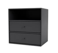 Mini 1006 Bibliothèque avec 2 Tiroirs Anthracite