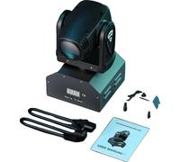 Mini 10W Beam Moving Head Light, RGBW 4-en-1, contrôle DMX512, éclairage élevé, noir, fiche EU