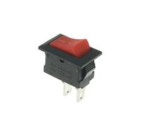 Mini 1pcs/lot 10 * 15mm 2Pin ON/OFF Boat Rocker Switch Car Truck Button ESSEIEIE(Red)