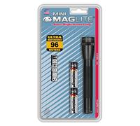 Mini 2-Cell AA Flashlight - Black