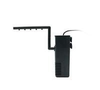 Mini 3 En 1 Filtre Aquarium 5W 8W Multi-fonction Cylindre De Poisson Purificateur Intérieur Pompe D'été Pump Spray Cascade Étang, Hydroponie(HX300L)