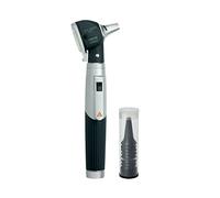 HEINE - Otoscope Mini 3000 F.O. XENON, livré avec 5 spécula jetable, poignée rechargeable, noir
