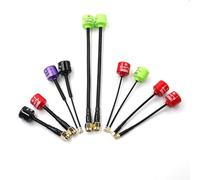 Mini 4 antenne 5,8g 2,8dbi RHCP SMA/rp-SMA/mmcx/antenne UFL pour Drones de Course émetteur récepteur rc (Short SMA Violet)