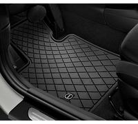 Mini 51472354155 Tapis de sol toutes saisons Noir Essentiel pour F55 Hardtop 4 Portes, F56 Hardtop 2 portes et F57 Convertible (Lot de 2 tapis avant)