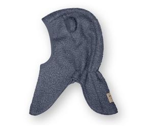 Mini A Ture - Kid's Matjeffi Teddyfleece Elephant Hood - Cagoule - 44 cm - ombre blue
