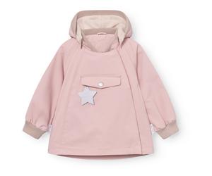 Mini A Ture - Kid's Matwai Fleece Lined Jacket - Veste imperméable - 116 - 6 Years - rose smoke