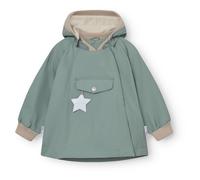Mini A Ture - Kid's Matwai Fleece Lined Jacket - Veste imperméable - 98 - 3 Years - granite green