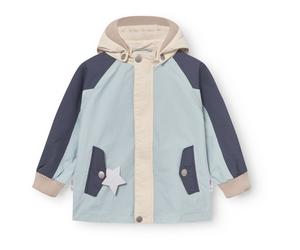 Mini A Ture - Kid's Matwally Fleece Lined Jacket - Veste imperméable - 104 - 4 Years - cloud blue col b