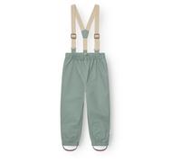 Mini A Ture - Kid's Matwilans Suspender Pants - Pantalon imperméable - 98 - 3 Years - granite green