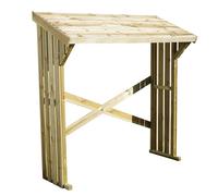 Jardipolys Mini abri-bûches Olbia - Petit Volume - 179 x 68 cm - Cerland