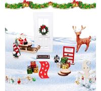 Mini Accessoires de Maison de Set de Petites Figurines et Imitation