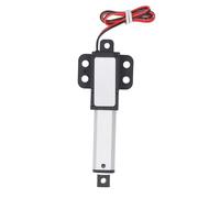 Mini actionneur linéaire avec aile 24 V CC pour canapé robot, course de 50 mm, poussée de 20 N, vitesse de 30 mm, construction robuste, tube en aluminium, connecteur de montage