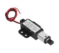 Mini actionneur linéaire électrique, 12V 15mm Course Micro Actionneur Linéaire avec 150N et Vitesse 4mm par seconde, Petit actionneur électrique pour canapé inclinable, table TV (Avec support)