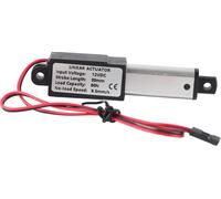 Mini Actuateur Linéaire Electrique Etanche Micro Petit Mouvement DC12V 30mm Course pour Robot DIYForce 90N Vitesse 9.5mm/s