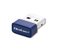 Mini adaptador inalámbrico Bluetooth USB WiFi QOLTEC