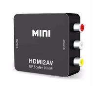 Mini adaptateur convertisseur RCA AV vers HDMI Convertisseur composite AV2HDMI 1080P HDTV DVDB