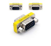 Mini adaptateur de changement de sexe,D-SUB DB9 DB15 DB25 9/15/25 broches mâle/femelle à mâle/femelle,Port RS232 Com VGA,M-F M-M F-F - Type DB15 Male to Male-2 pcs