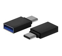 Mini Adaptateur USB 3.2 Gen1 - AISENS - A108-0717 - USB-C Mâle vers USB-A Femelle - 3A - 5 Gbps