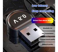 Mini adaptateur USB 5.0, Dongle Audio sans fil, musique 5.0, récepteur, émetteur, pour voiture, PC, ordinateur, TV, écouteurs