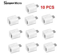Mini adaptateur USB Micro 5V,commutateur d'alimentation Wifi,pour maison intelligente via eWeLink APP Google Home Alexa - Type 10 pieces