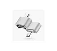 Mini Adaptateur USB/Micro USB Pour SAMSUNG Galaxy S6 Edge Android ARGENT Souris Clavier Clef USB Manette (Adaptateur)