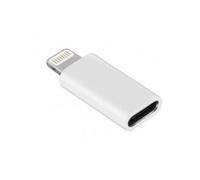 Mini Adattatore Ricarica Sincronizzazione Lightning USB-C™ Bianco