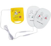 Mini AED Trainer XFT-D0009 Kit de formation Appareil d'enseignement Machine de premiers secours Kit de formation de premiers secours Adulte Enfant Pad Version mise à jour Outil d'étude étudiant Langue