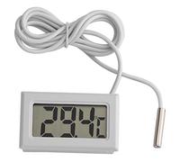 Mini Affichage à LED Noir Capteur De Température Numérique Capteur De Sonde Thermomètre LCD Numérique Pour Réfrigérateur, Aquarium, Volaille, Reptile, Incubateur, Serre